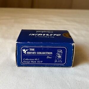 Doc Goebel Miniature 1987 Disney Collection S-2 Figurine Bagged w/ Box & Case